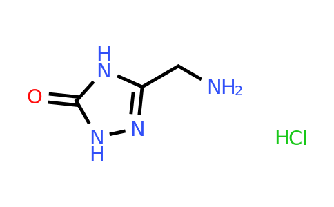 367250-06-4 | 5-(Aminomethyl)-1,2-dihydro-3H-1,2,4-triazol-3-one hydrochloride