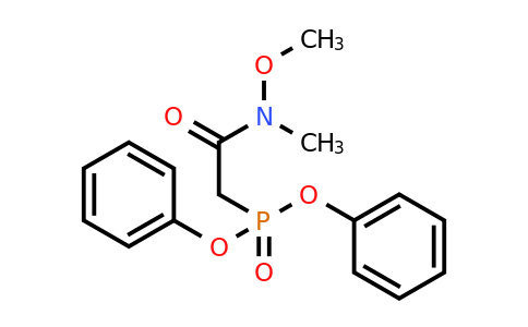 367508-01-8 | Diphenyl (2-(methoxy(methyl)amino)-2-oxoethyl)phosphonate