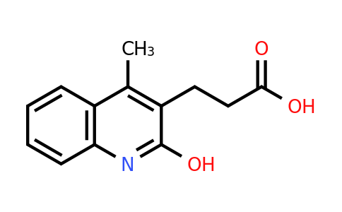 36796-90-4 | 3-(2-Hydroxy-4-methylquinolin-3-yl)propanoic acid