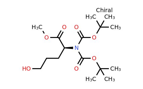 367968-06-7 | Methyl (2S)-2-[bis[(2-methylpropan-2-yl)oxycarbonyl]amino]-5-hydroxypentanoate