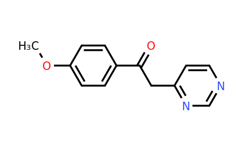 36827-95-9 | 1-(4-Methoxyphenyl)-2-(pyrimidin-4-yl)ethan-1-one