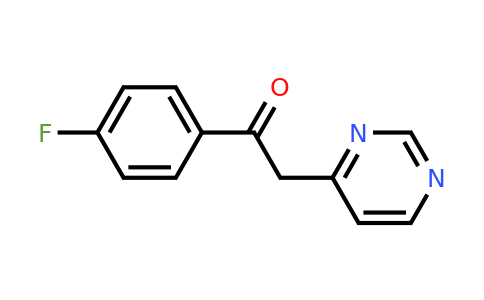 36827-98-2 | 1-(4-Fluoro-phenyl)-2-pyrimidin-4-yl-ethanone
