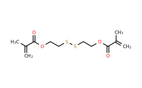 36837-97-5 | Disulfanediylbis(ethane-2,1-diyl) bis(2-methylacrylate)