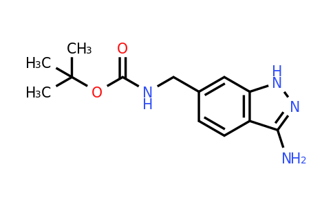 368426-74-8 | tert-Butyl N-[(3-amino-1H-indazol-6-yl)methyl]carbamate