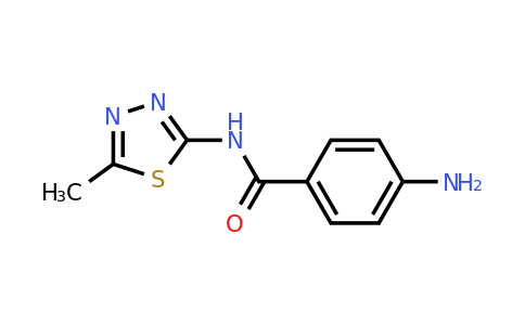 36855-78-4 | 4-Amino-N-(5-methyl-1,3,4-thiadiazol-2-yl)benzamide