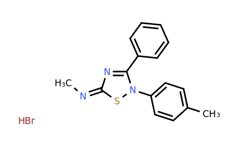 368859-38-5 | (E)-N-methyl-3-phenyl-2-(p-tolyl)-1,2,4-thiadiazol-5(2H)-imine hydrobromide