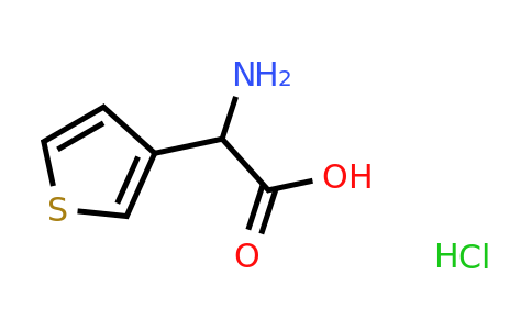 369403-64-5 | 2-Amino-2-(thiophen-3-yl)acetic acid hydrochloride
