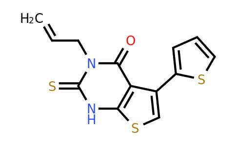 370077-58-0 | 3-(Prop-2-en-1-yl)-2-sulfanyl-5-(thiophen-2-yl)-3h,4h-thieno[2,3-d]pyrimidin-4-one