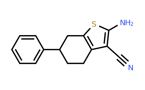 37071-21-9 | 2-Amino-6-phenyl-4,5,6,7-tetrahydrobenzo[b]thiophene-3-carbonitrile