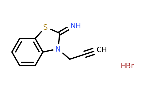 3708-59-6 | 3-(Prop-2-yn-1-yl)benzo[d]thiazol-2(3H)-imine hydrobromide