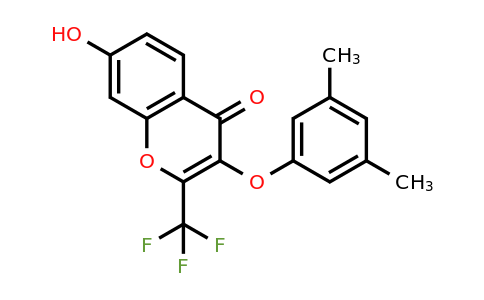 371115-78-5 | 3-(3,5-Dimethylphenoxy)-7-hydroxy-2-(trifluoromethyl)-4H-chromen-4-one