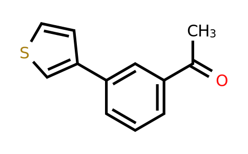 371157-21-0 | 1-(3-(Thiophen-3-yl)phenyl)ethan-1-one