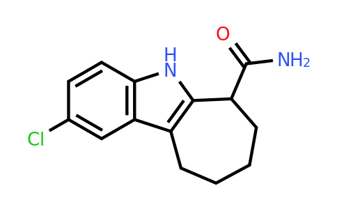 2-Chloro-5,6,7,8,9,10-hexahydrocyclohepta[b]indole-6-carboxamide