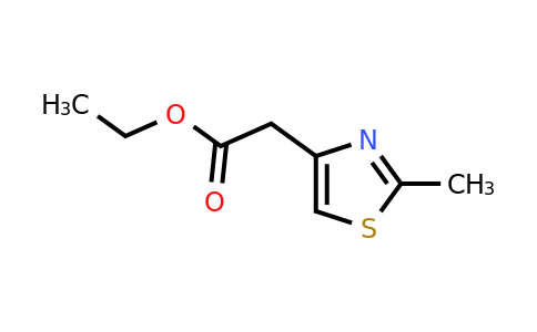 37128-24-8 | Ethyl 2-(2-methyl-1,-3-thiazol-4-yl)-acetate