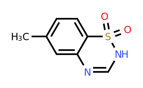 37162-39-3 | 6-Methyl-2H-benzo[e][1,2,4]thiadiazine 1,1-dioxide