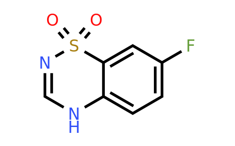 37162-45-1 | 7-Fluoro-4H-benzo[e][1,2,4]thiadiazine 1,1-dioxide