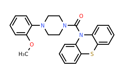 371782-03-5 | 10-[4-(2-methoxyphenyl)piperazine-1-carbonyl]-10h-phenothiazine