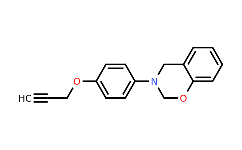 372524-72-6 | 3-(4-(Prop-2-ynyloxy)phenyl)-3,4-dihydro-2H-benzo[e][1,3]oxazine