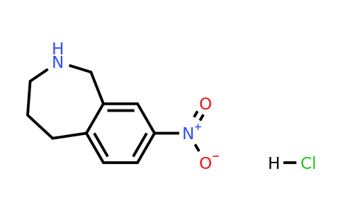 373385-03-6 | 8-Nitro-2,3,4,5-tetrahydro-1H-benzo[c]azepine hydrochloride
