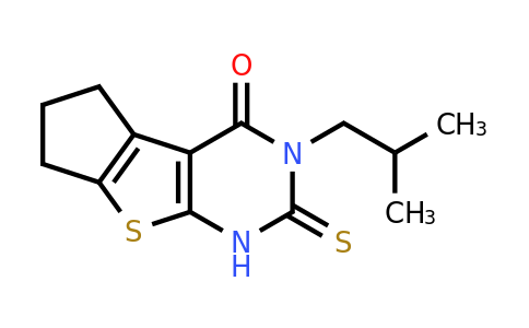 374546-48-2 | 1,2,3,5,6,7-Hexahydro-3-(2-methylpropyl)-2-thioxo-4H-cyclopenta[4,5]thieno[2,3-d]pyrimidin-4-one