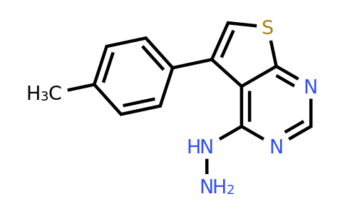 374611-25-3 | 4-Hydrazinyl-5-(4-methylphenyl)thieno[2,3-d]pyrimidine