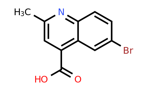 37509-21-0 | 6-Bromo-2-methylquinoline-4-carboxylic acid