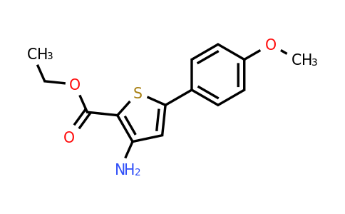37572-24-0 | Ethyl 3-amino-5-(4-methoxyphenyl)thiophene-2-carboxylate