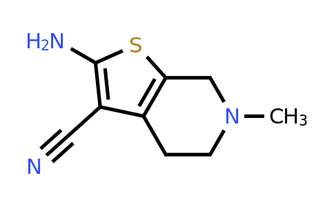 37578-06-6 | 2-Amino-6-methyl-4,5,6,7-tetrahydrothieno[2,3-c]pyridine-3-carbonitrile