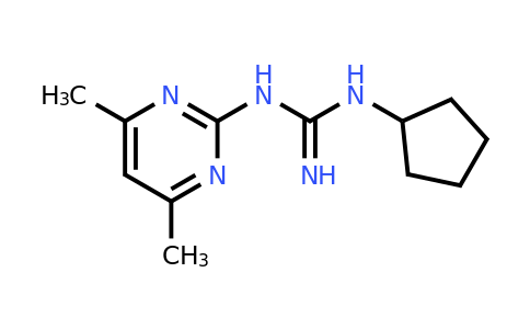 376615-19-9 | 1-Cyclopentyl-3-(4,6-dimethylpyrimidin-2-yl)guanidine