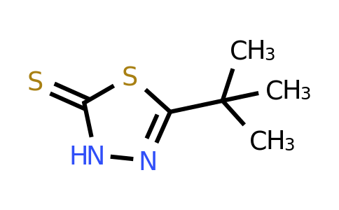 37751-74-9 | 5-(tert-Butyl)-1,3,4-thiadiazole-2(3H)-thione
