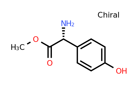37763-23-8 | Methyl (R)-2-amino-2-(4-hydroxyphenyl)acetate
