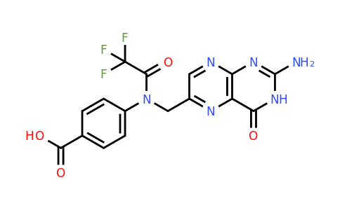37793-53-6 | 4-[[(2-Amino-3,4-dihydro-4-oxo-6-pteridinyl)methyl](2,2,2-trifluoroacetyl)amino]benzoic acid
