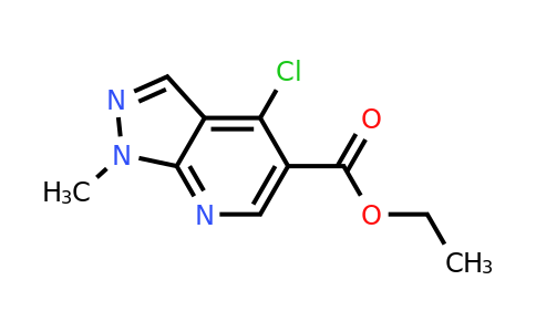 37801-57-3 | Ethyl 4-chloro-1-methyl-1H-pyrazolo[3,4-b]pyridine-5-carboxylate