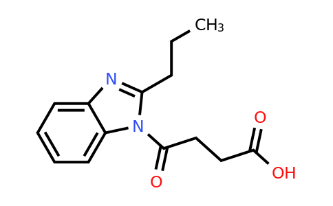 378763-47-4 | 4-Oxo-4-(2-propyl-1H-benzo[d]imidazol-1-yl)butanoic acid