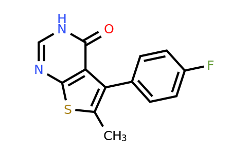 379236-06-3 | 5-(4-Fluorophenyl)-6-methylthieno[2,3-d]pyrimidin-4(3H)-one