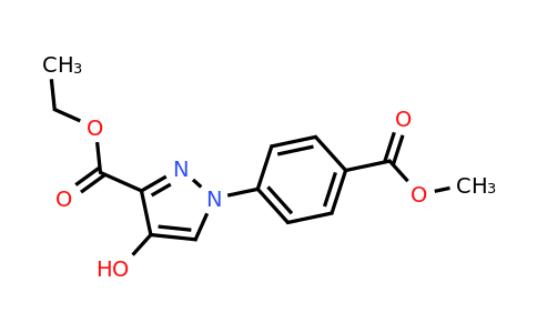 379236-28-9 | Ethyl 4-hydroxy-1-(4-(methoxycarbonyl)phenyl)-1H-pyrazole-3-carboxylate