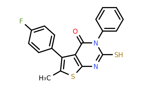 379239-36-8 | 5-(4-Fluorophenyl)-6-methyl-3-phenyl-2-sulfanyl-3H,4H-thieno[2,3-d]pyrimidin-4-one