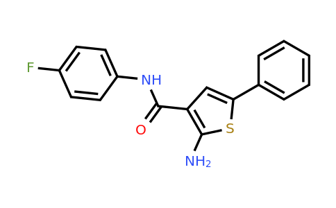379239-70-0 | 2-Amino-N-(4-fluorophenyl)-5-phenylthiophene-3-carboxamide
