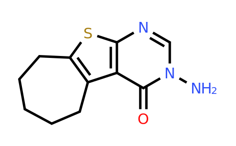 379246-43-2 | 3-Amino-3,5,6,7,8,9-hexahydro-4h-cyclohepta[4,5]thieno[2,3-d]pyrimidin-4-one