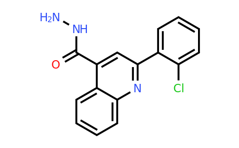 379255-16-0 | 2-(2-Chlorophenyl)quinoline-4-carbohydrazide