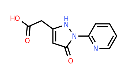37959-19-6 | 2-[5-Oxo-1-(pyridin-2-yl)-2,5-dihydro-1h-pyrazol-3-yl]acetic acid