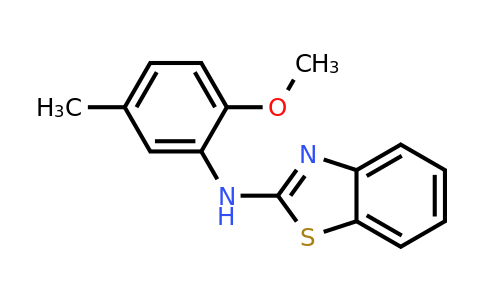 379728-03-7 | N-(2-Methoxy-5-methylphenyl)-1,3-benzothiazol-2-amine