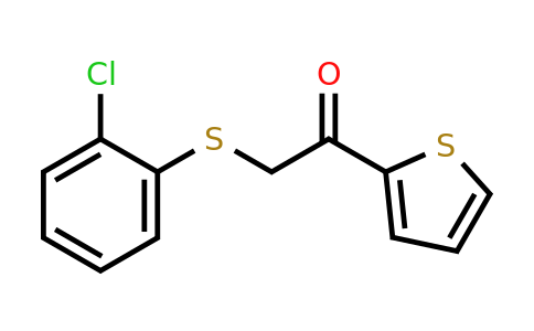 380192-11-0 | 2-((2-Chlorophenyl)thio)-1-(thiophen-2-yl)ethan-1-one