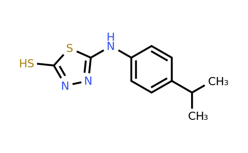 380335-66-0 | 5-{[4-(propan-2-yl)phenyl]amino}-1,3,4-thiadiazole-2-thiol