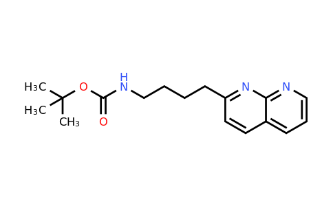 380382-82-1 | tert-Butyl (4-(1,8-naphthyridin-2-yl)butyl)carbamate