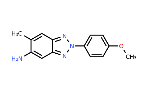 380560-51-0 | 2-(4-Methoxyphenyl)-6-methyl-2H-benzo[d][1,2,3]triazol-5-amine