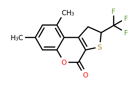 380565-51-5 | 7,9-Dimethyl-2-(trifluoromethyl)-1,2-dihydro-4H-thieno[2,3-c]chromen-4-one
