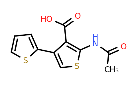 380640-18-6 | 2-Acetamido-4-(thiophen-2-yl)thiophene-3-carboxylic acid