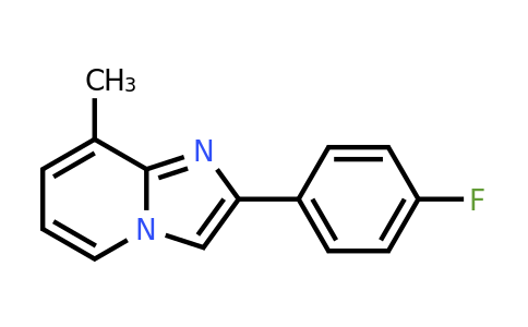 380873-23-4 | 2-(4-Fluorophenyl)-8-methylimidazo[1,2-a]pyridine