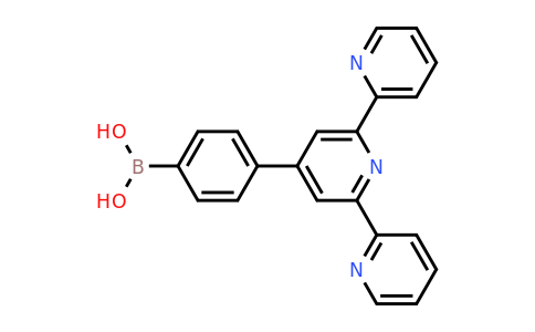 (4-([2,2':6',2''-terpyridin]-4'-yl)phenyl)boronic acid